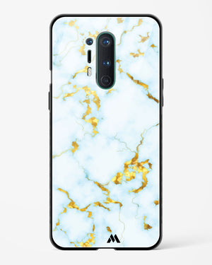 White Gold Marble Glass Case Phone Cover (OnePlus)