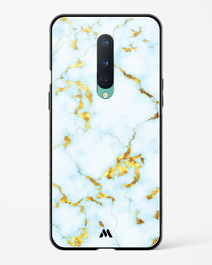 White Gold Marble Glass Case Phone Cover (OnePlus)