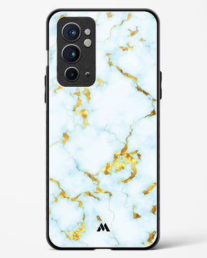 White Gold Marble Glass Case Phone Cover (OnePlus)