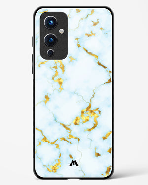 White Gold Marble Glass Case Phone Cover (OnePlus)