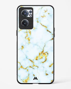 White Gold Marble Glass Case Phone Cover (OnePlus)