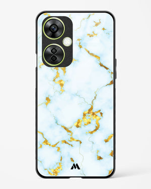 White Gold Marble Glass Case Phone Cover (OnePlus)