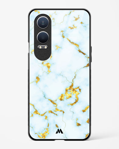 White Gold Marble Glass Case Phone Cover (OnePlus)