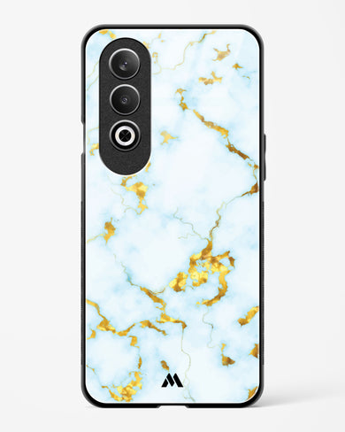 White Gold Marble Glass Case Phone Cover (OnePlus)