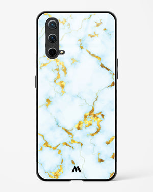 White Gold Marble Glass Case Phone Cover (OnePlus)