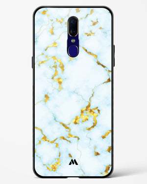 White Gold Marble Glass Case Phone Cover (Oppo)