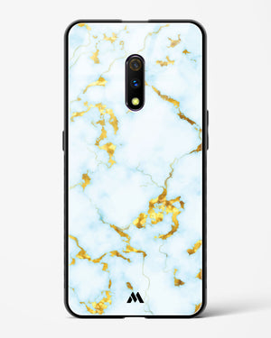 White Gold Marble Glass Case Phone Cover (Oppo)