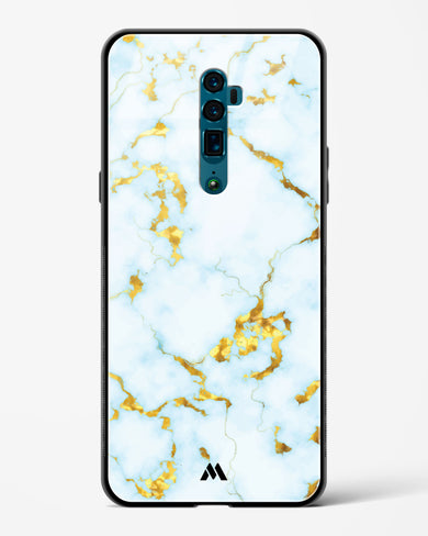 White Gold Marble Glass Case Phone Cover (Oppo)