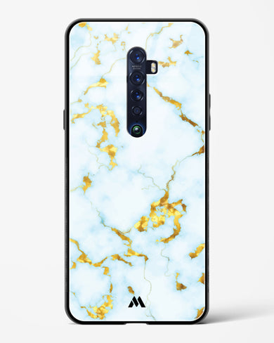 White Gold Marble Glass Case Phone Cover (Oppo)