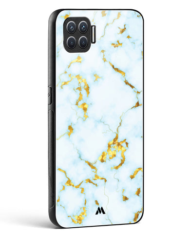 White Gold Marble Glass Case Phone Cover (Oppo)