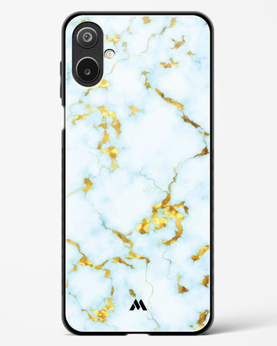 White Gold Marble Glass Case Phone Cover (Samsung)