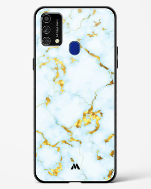 White Gold Marble Glass Case Phone Cover (Samsung)