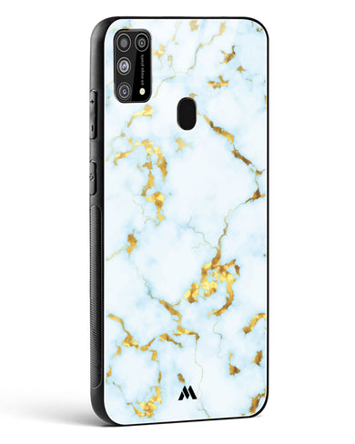 White Gold Marble Glass Case Phone Cover (Samsung)