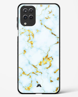 White Gold Marble Glass Case Phone Cover (Samsung)