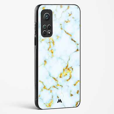 White Gold Marble Glass Case Phone Cover (Xiaomi)