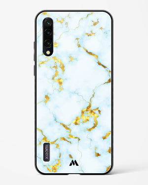 White Gold Marble Glass Case Phone Cover-(Xiaomi)