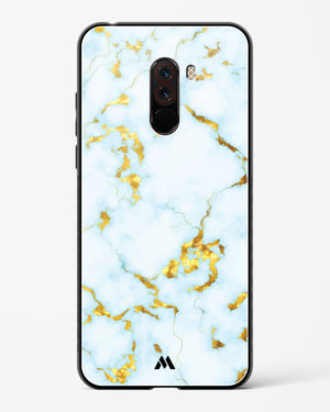 White Gold Marble Glass Case Phone Cover (Xiaomi)