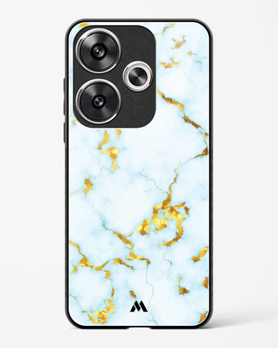 White Gold Marble Glass Case Phone Cover (Xiaomi)