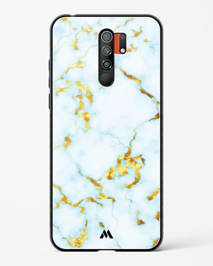 White Gold Marble Glass Case Phone Cover-(Xiaomi)