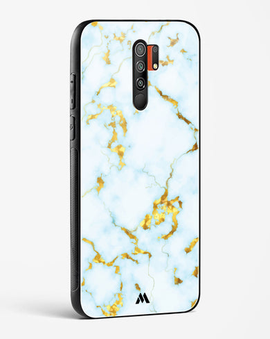 White Gold Marble Glass Case Phone Cover-(Xiaomi)