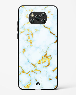 White Gold Marble Glass Case Phone Cover-(Xiaomi)