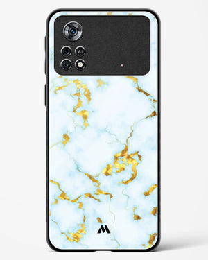 White Gold Marble Glass Case Phone Cover (Xiaomi)