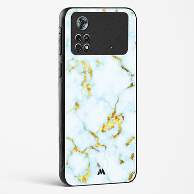 White Gold Marble Glass Case Phone Cover (Xiaomi)
