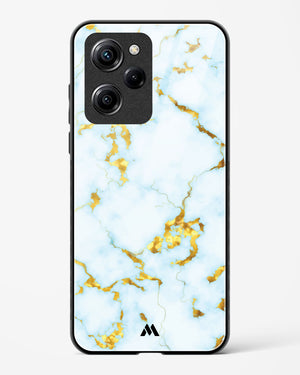 White Gold Marble Glass Case Phone Cover (Xiaomi)