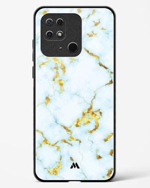 White Gold Marble Glass Case Phone Cover (Xiaomi)