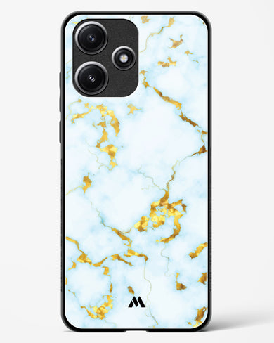 White Gold Marble Glass Case Phone Cover-(Xiaomi)