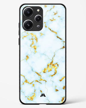 White Gold Marble Glass Case Phone Cover (Xiaomi)