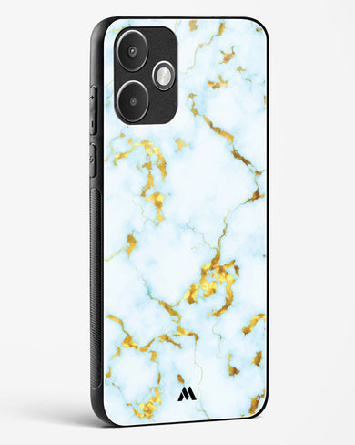 White Gold Marble Glass Case Phone Cover (Xiaomi)
