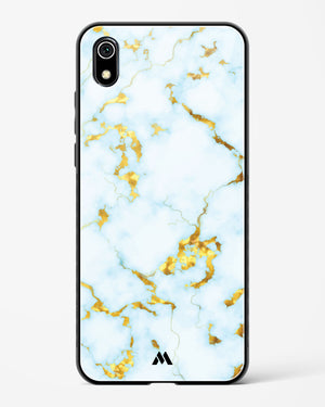 White Gold Marble Glass Case Phone Cover-(Xiaomi)