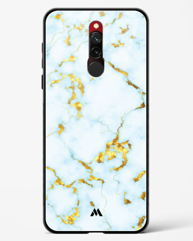 White Gold Marble Glass Case Phone Cover-(Xiaomi)