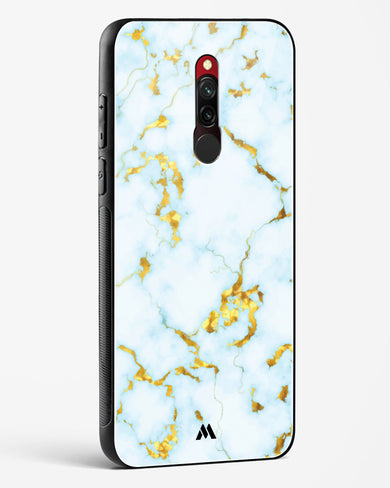 White Gold Marble Glass Case Phone Cover-(Xiaomi)