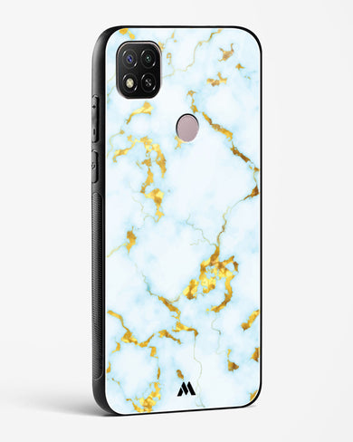 White Gold Marble Glass Case Phone Cover-(Xiaomi)