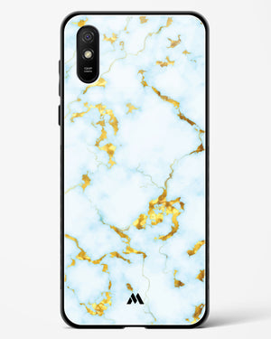 White Gold Marble Glass Case Phone Cover (Xiaomi)