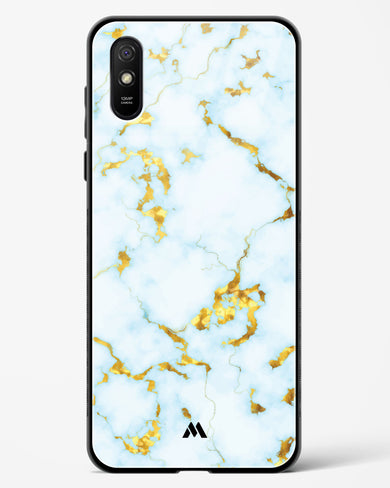 White Gold Marble Glass Case Phone Cover (Xiaomi)