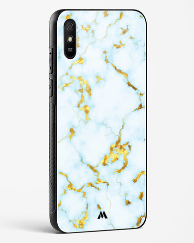 White Gold Marble Glass Case Phone Cover (Xiaomi)