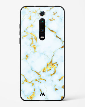 White Gold Marble Glass Case Phone Cover (Xiaomi)