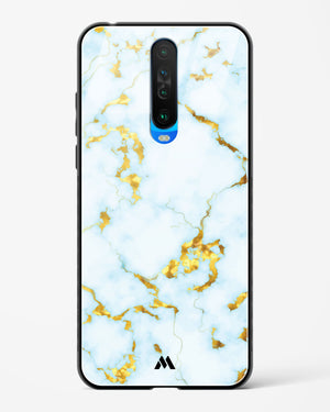 White Gold Marble Glass Case Phone Cover (Xiaomi)
