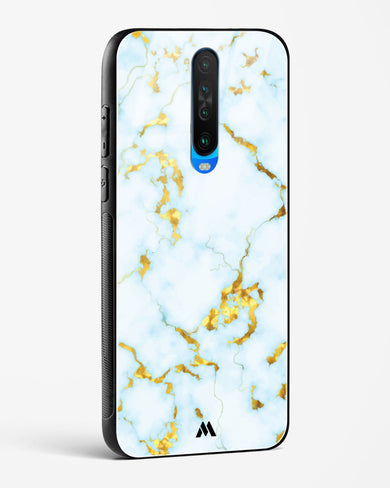 White Gold Marble Glass Case Phone Cover-(Xiaomi)