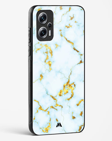White Gold Marble Glass Case Phone Cover (Xiaomi)