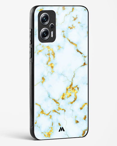 White Gold Marble Glass Case Phone Cover-(Xiaomi)