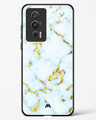 White Gold Marble Glass Case Phone Cover (Xiaomi)