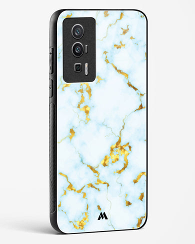 White Gold Marble Glass Case Phone Cover (Xiaomi)