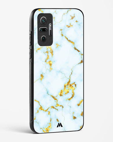 White Gold Marble Glass Case Phone Cover-(Xiaomi)