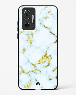 White Gold Marble Glass Case Phone Cover (Xiaomi)