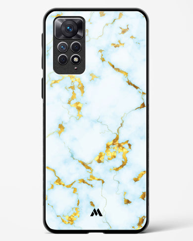 White Gold Marble Glass Case Phone Cover (Xiaomi)