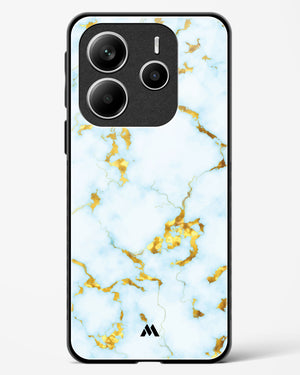 White Gold Marble Glass Case Phone Cover (Xiaomi)